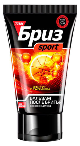 Бальзам после бритья Бриз Sport энергия с таурином ТМ Compliment  (Комплимент) 150 мл за 86.35₽ - купить в undefined с доставкой через igooods
