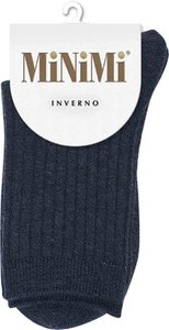 Носки женские Inverno (Инверно) 3302 чёрные размер 35-38 ТМ MiNiMi (МиНиМи)