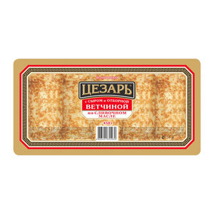 Блинчики сытные «Цезарь» с ветчиной и сыром на сливочном масле замороженные, 450 г