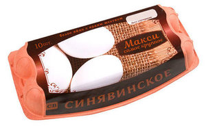 Яйца куриные «Синявское» Макси СВ, 10 шт