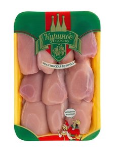 Филе бедра цыплят-бройлеров без кожи охлажденное ТМ Куриное царство