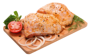 Куриное бедро в маринаде охлаждённое весовое TM Лента