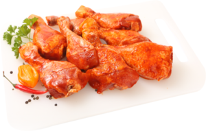 Куриная голень в тайском маринаде Чили охлаждённая вес