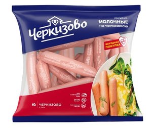 Сосиски молочные ТМ Черкизово