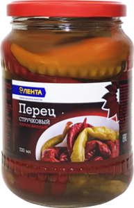 Перец стручковый маринованный ТМ Лента