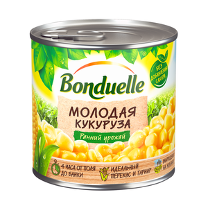 Кукуруза Бондюэль молодая, 212 мл