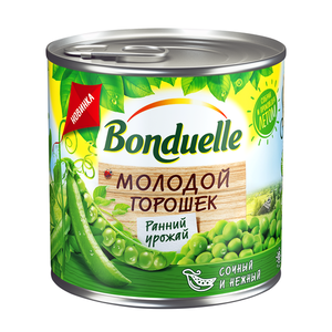 Горошек молодой зеленый ТМ Bonduelle (Бондюэль)