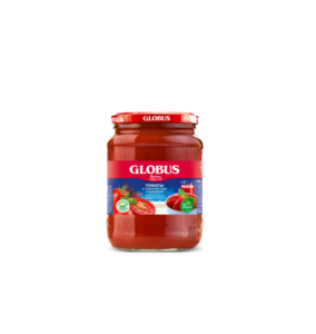Томаты в томатном соке с базиликом ТМ Globus (Глобус) 