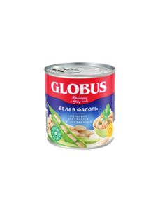 Фасоль белая ТМ Globus (Глобус)