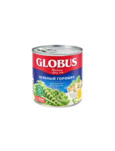 Горошек зеленый ТМ Globus (Глобус)