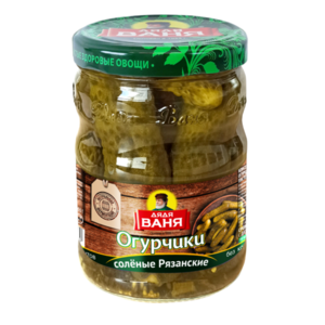 Огурцы солёные Рязанские ТМ Дядя Ваня