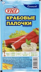 Крабовые палочки имитация охлажденные ТМ Vici (Вичи)
