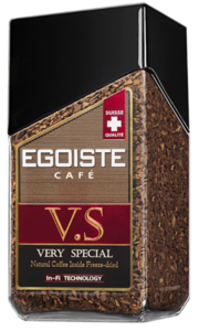 Кофе молотый в растворимом арабика ТМ Еgoiste V.S. (Эгоист)
