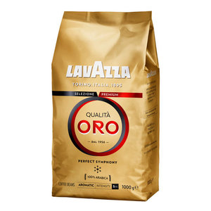 Кофе в зернах Qualita Oro ТМ Lavazza (Лавацца)