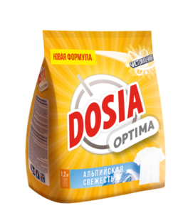 Порошок для стирки Optima (Оптима) Альпийская Свежесть ТМ Dosia (Дося)