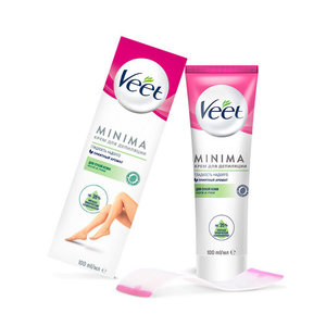 Крем для депиляции для сухой кожи Minima (Минима) ТМ Veet (Вит)