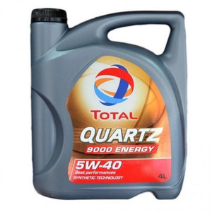 Масло моторное синтетическое Quartz 9000  5W-40 ТМ Total (Тотал)