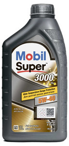 Масло моторное синтетическое 3000 5W-40 ТМ Mobil Super (мобил супер)