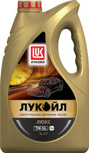 Масло моторное Люкс 5W-30 синтетическое ТМ Лукойл