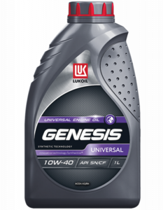Масло моторное Genesis Universal (Дженезис Юниверсал) 10W-40 полусинтетическое ТМ Лукойл