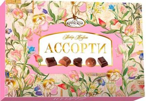 Набор конфет Ассорти ТМ Фабрика имени Крупской Набор конфет Ассорти ТМ Фабрика имени Крупской