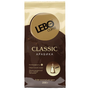 Кофе молотый Glassic Арабика для турки ТМ Lebo (Лебо)