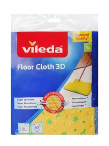 Тряпка для мытья пола 3D особой впитываемости ТМ Vileda (Виледа)