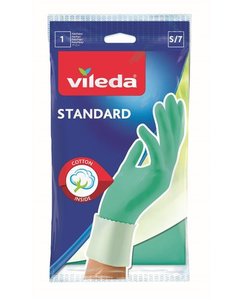 Перчатки Стандард с хлопком S ТМ Vileda (Виледа)