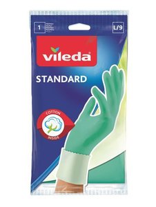 Перчатки Стандард с хлопком L ТМ Vileda (Виледа)