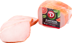 Карбонад трапезный копчено-вареный ТМ Дымов