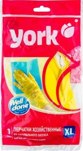 Перчатки хозяйственные размер XL ТМ York (Йорк)