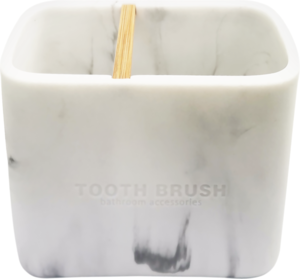  Стакан marble (марбл) для зубных щеток в ассортименте TM Homeclub (Хоумклаб)
