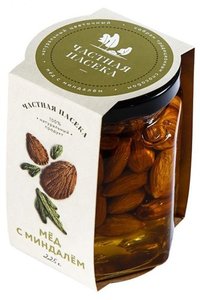 Мед цветочный с миндалем ТМ Частная пасека