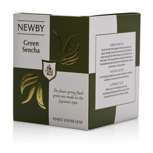 Чай зеленый листовой байховый Green Sencha (Грин Сенча) ТМ Newby (Ньюби)