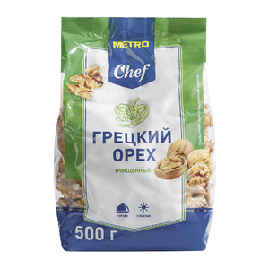 Грецкий орех очищенный ТМ Metro Chef (Метро шеф)