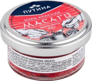 Икра солёная красная Масаго ТМ Путина