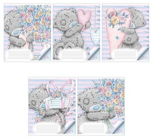 Тетрадь школьная Me to you А5 в клетку 24 л ТМ Academy Style (Академия Стайл)