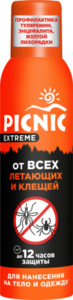 Аэрозоль от всех видов летающих и клещей Extreme ТМ Picnic (Пикник)