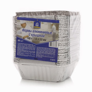 Формы алюминиевые с крышкой TM Metro Chef (Метро Шеф)