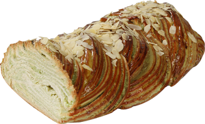 Коса сдобная с начинкой фисташка ТМ Змп