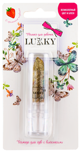 Косметика - помада для губ с блёстками ТМ Lucky (Лаки)