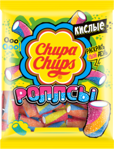 Мармелад жевательный Роллсы ТМ Chupa Chups (Чупа Чупс)