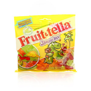 Мармелад жевательный Звери Mix ТМ Fruittella (Микс Фруттелла)