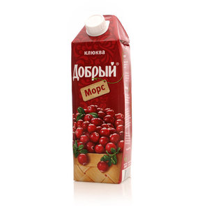 Морс из винограда и клюквы ТМ Добрый