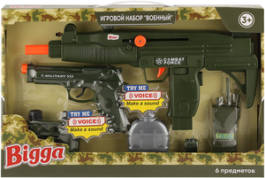 Набор игровой Военный ТМ Bigga (Бигга)