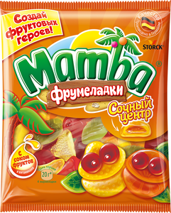 Мармелад жевательный Фрумеладки сочный центр ТМ Mamba (Мамба)