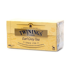 Чай черный байховый с ароматом бергамота в пакетиках 25*1,6г Earl Grey ТМ Twinings of London (Твайнингс оф Лондон)
