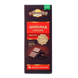 Шоколад горький с фруктозой Голицын ТМ Голицин