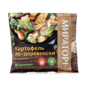 Картофель по-деревенски с травами ТМ Vитамин (Витамин)