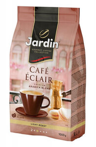 Кофе жареный зернах Cafe Eclair (Кафе Эклэр) ТМ Jardin (Жардин)